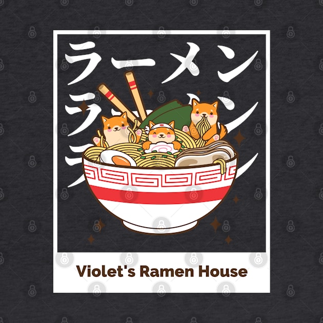 Violet's Ramen Shop by Space Cadet Tees